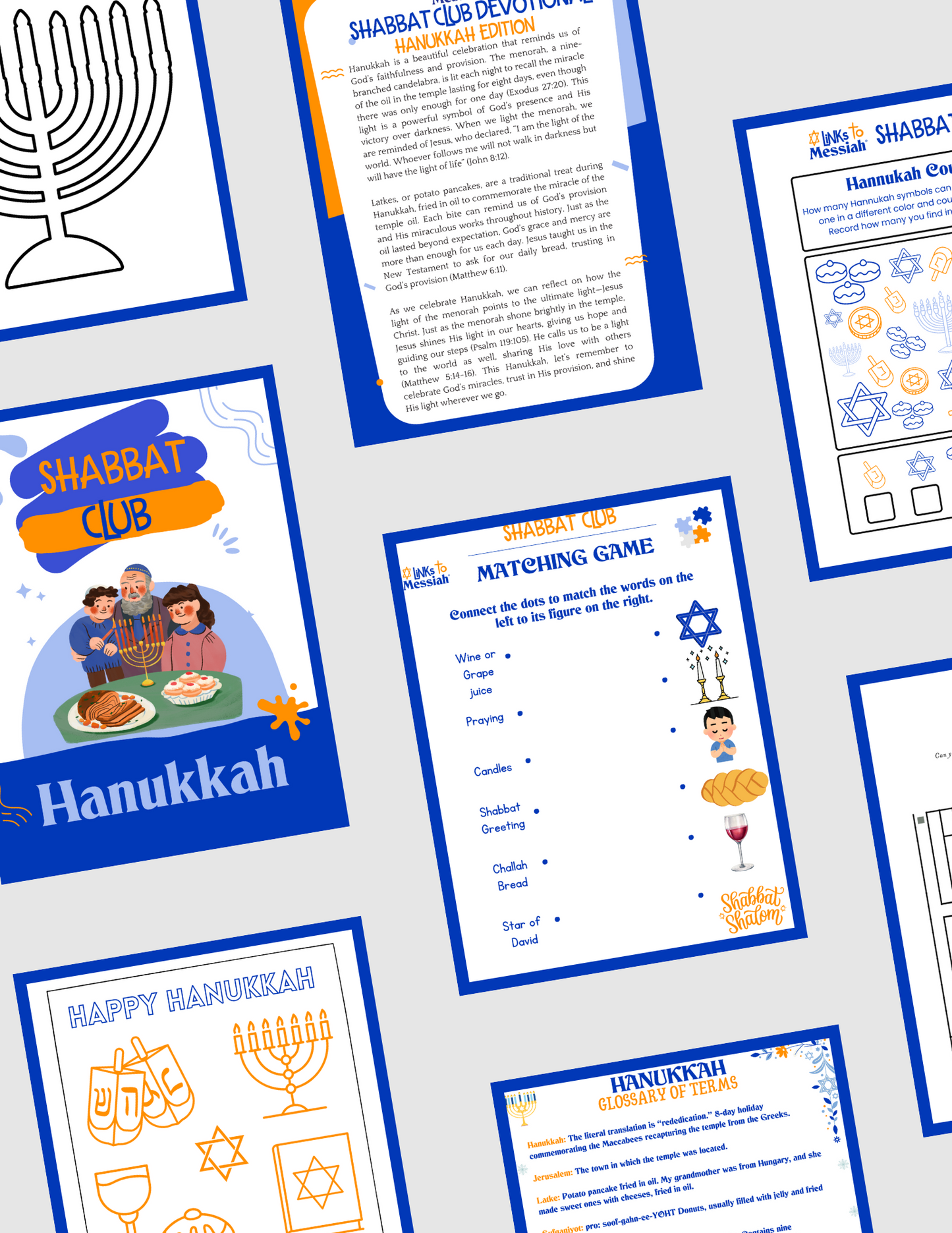 Shabbat Club: Hanukkah Unit On Demand